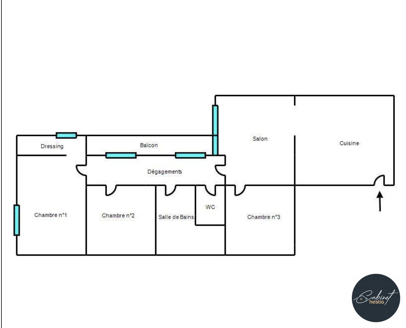 4P / BEAUSOLEIL/ AVENUE DE LA REPUBLIQUE / BALCON / VUE MER - Miniature 11